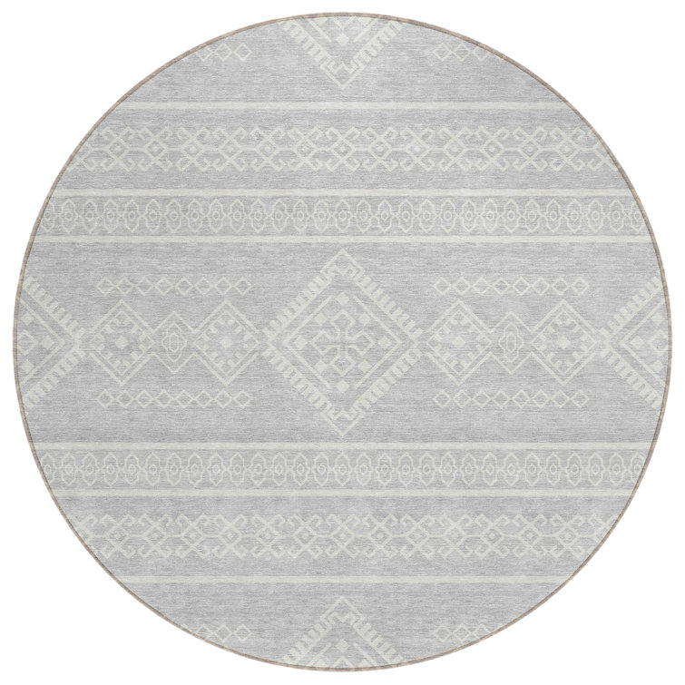 Chaena Flatweave Washable Southwestern Indoor / Outdoor Rug