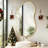 Asymmetrical Metal Framed Wall Mirror-1530357116-1530357115