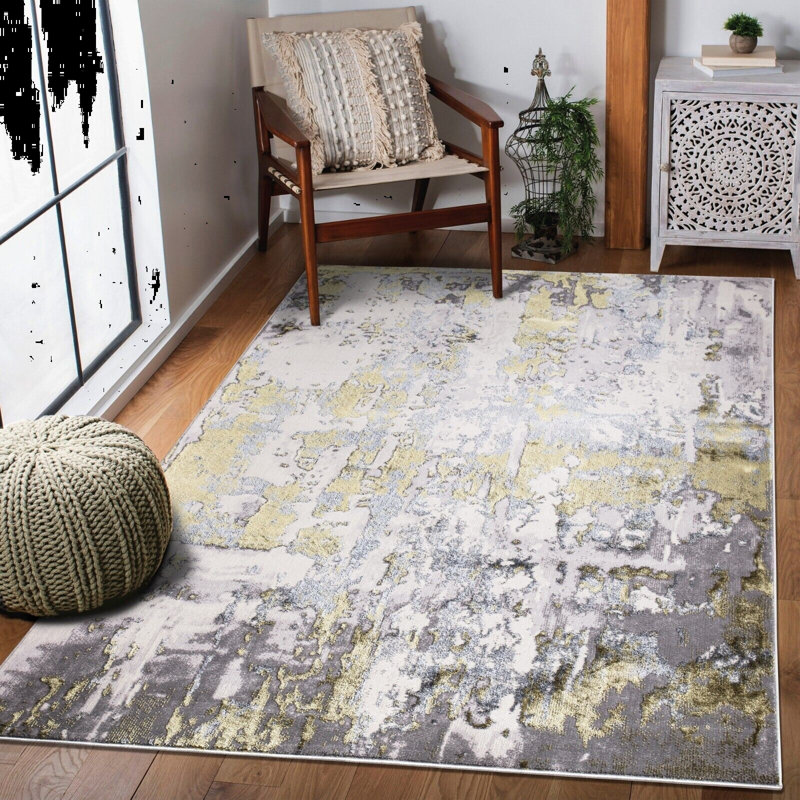 Maddin Abstract Area Rug, Rectangle 120 x 170cm