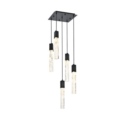 Luminaire suspendu Aurora 20 pouces en or satiné