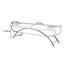 Banc rembourré avec tabouret italien-101945627-125119574