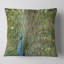 Coussin peacock avec plumes animal magnifique-30062176-30062172