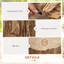 Tree Stump Stool, Decorative Side Table, Concrete End Table With Wood Grain Finish