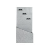 Riloh Easy Fountain Trinity Falls Water Feature incl LEDs - L 25 cm x W 39 cm x H 80 cm Weather Resistant Fountain 