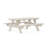 POLYWOOD Park 72" Picnic Table-1326705