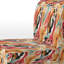 Multicolore Urban Elegance - Fauteuil de chambre rembourré moderne et contemporain