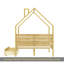 Cadre de lit double pour enfants, lit Montessori avec 2 tiroirs de rangement, lit double en bois avec tête de lit, aucun sommier requis, assemblage facile, naturel-130773221-130773218