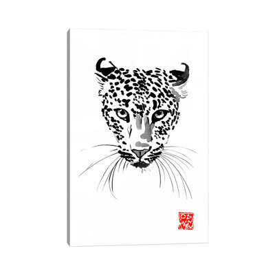 Leopard by Péchane - Painting on Canvas
