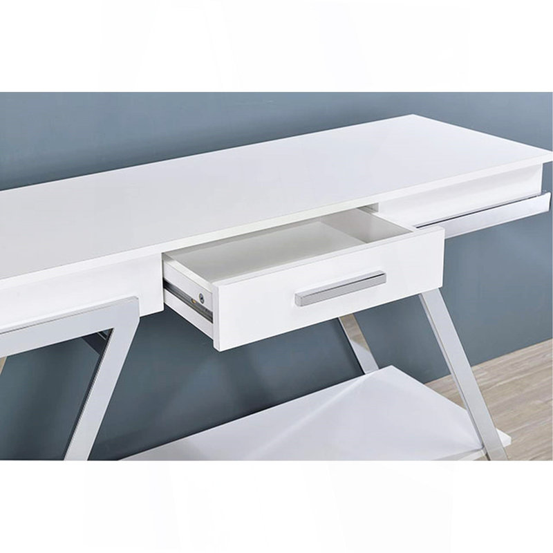 Mobilier de salon magnifique de style contemporain blanc 1pc