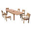 Mclea Outdoor 7 - Piece Teak Dining Set