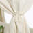 Outdoor Patio Sunbed With Curtains-982407225