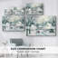 Christmas Holiday Arts - Toile tendue avec châssis XMA171625-56702427