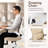 Inbox Zero Ergonomic Mesh Drafting Chair with Adjustable Footrest-1433676605-1433676607