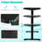 Ivion Adjustable Metal Base Standing Desk-104818536