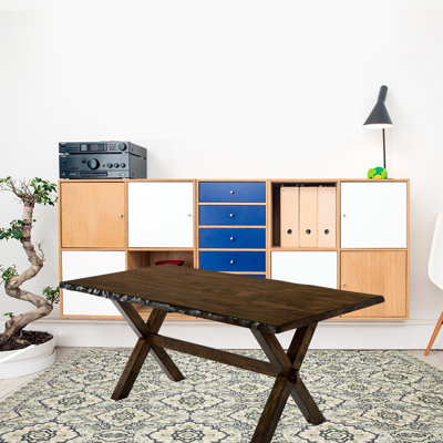 Garrell Walnut Dining Table