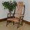 Chaise berçante ZanowitZ Hickory