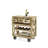 Solid Wood Bar Cart