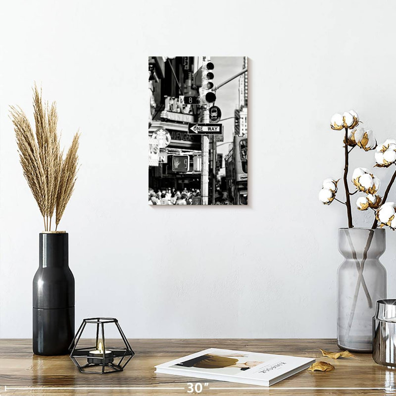Aime Traffic Light Times Square, 12" H x 8" W