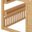 Lit mezzanine double avec lumières DEL, lit maison avec toit, fenêtre et bibliothèque de rangement-122653901