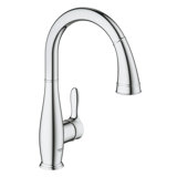 Parkfield® Pull Out Single Handle Kitchen Faucet with Accessories
