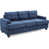 Microfibre bleue