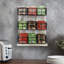 MyGift Metal And Wood Tea Box