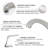 2 Bathroom Sink Faucet In Brushed Nickel - Finish, Included Aerator 8" Widespread, Stainless Steel, To Tarnish And Corrosion, Pop Up Drain-125036439