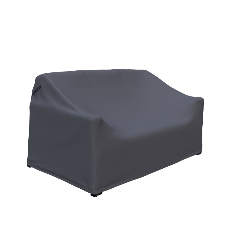 Aegean 55" Metal Outdoor Patio Loveseat Cover