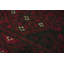 Tapis afghan tribal rouge oriental 5 x 6