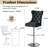 Swivel Upholstered Adjustable Height Counter Stool With Metal Frame-1570692133-1570692129-1570692131