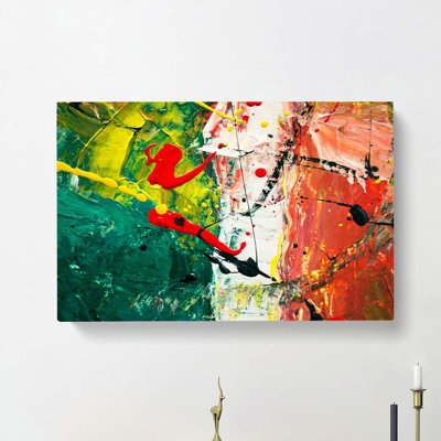 Abstract Art Painting Vol.76 by S.Johnson - Wrapped Canvas