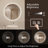 Naliyah Round Frameless Lighted Bathroom/Vanity Mirror Dimmable Anti-Fog Wall Mounted Mirror-1545321220