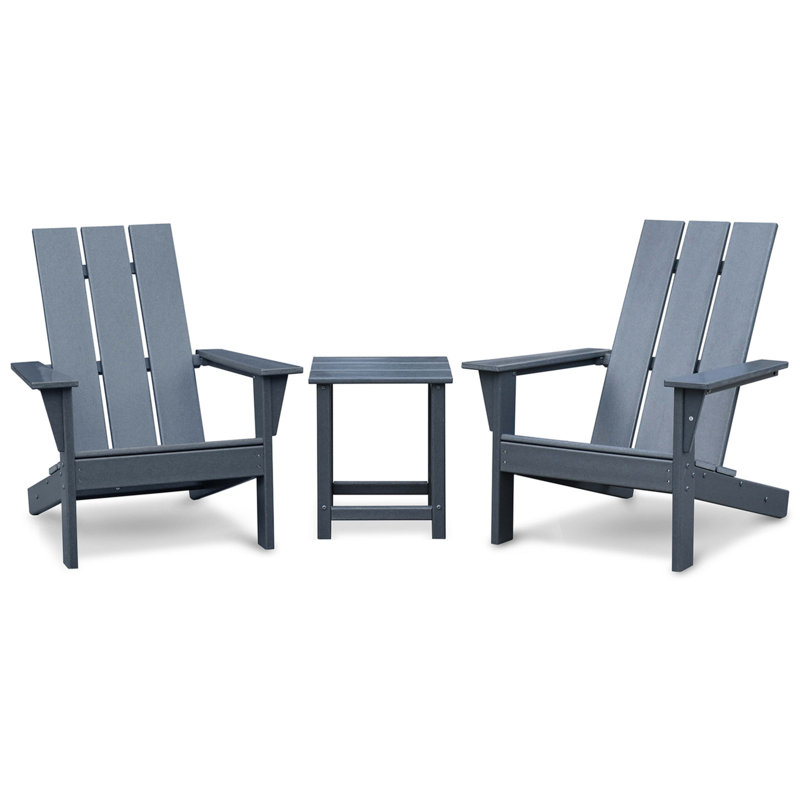 Ensemble de 2 chaises d'extérieur Adirondack