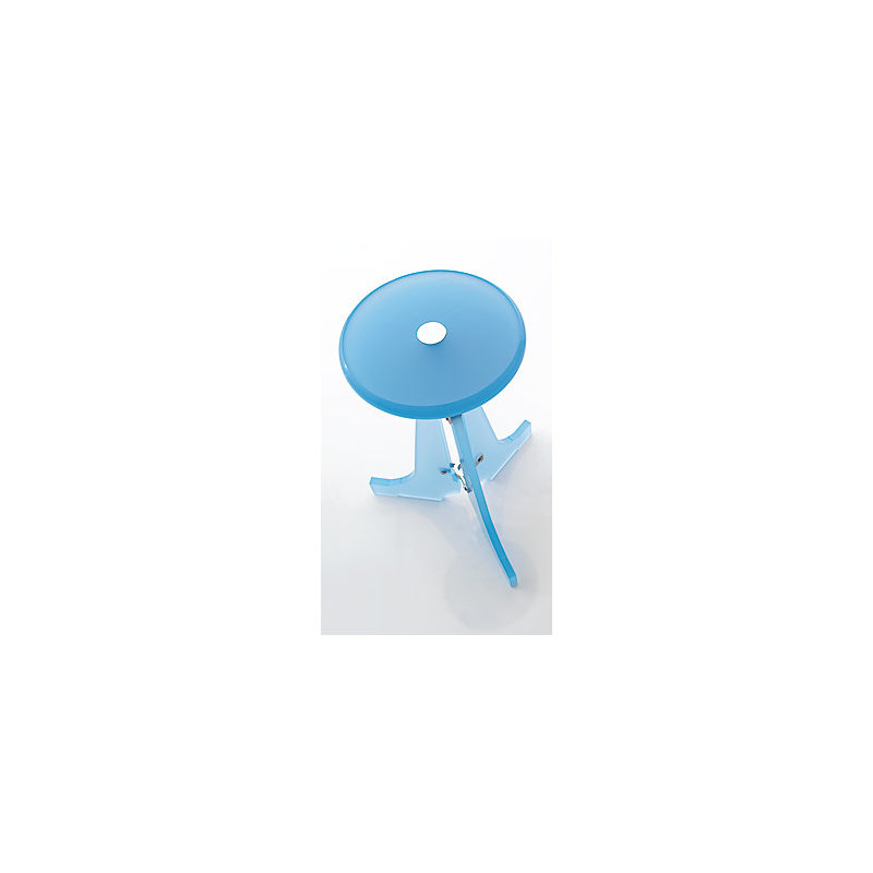 Tabouret d'appoint pliant, Orange