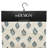 16x80 WOODY Woodblock Printed Gauze Tassel Runner