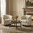 Nixmary Chesterfield Rocker And Swivel Genuine Leather Chair With Nailhead Trims-99343615