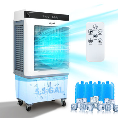 Ventilateur portatif avec humidificateur CAYNEL