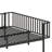 Robust Steel Support Couch Bed with Reinforced Slat System-129444908