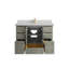 Ensemble de meuble-lavabo simple 48 po Esin-86827579
