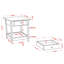Ensemble de tables basses 3 pièces Arnardo-1292904810