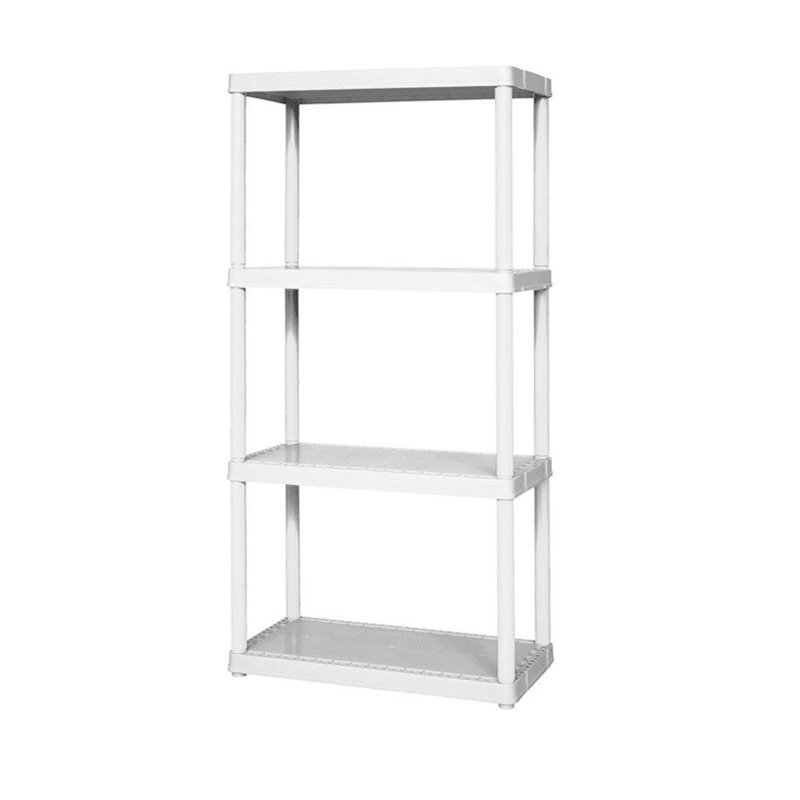 Étagère légère blanche facile à assembler Grace Living, blanc (paquet de 2)