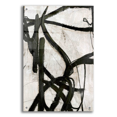 Lignes graphiques 5 sur plastique / acrylique par Design Fabrikken