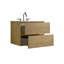 Meuble-lavabo mural intemporel avec lavabo en céramique et beaucoup de rangement-1448623527