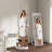 360° Rotating Multifunctional Full Length Mirror With Hook Storage Rack Coat Rack With Mirror Solid Wood Floor Mirror Bedroom Living Room Cloakroom Space Saving-29975392-29975395