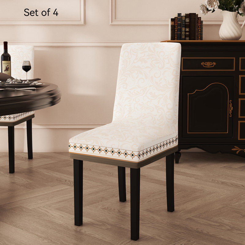 Housse pour chaise de salle à manger en polyester