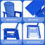 Chaise Adirondack en bois-70445276