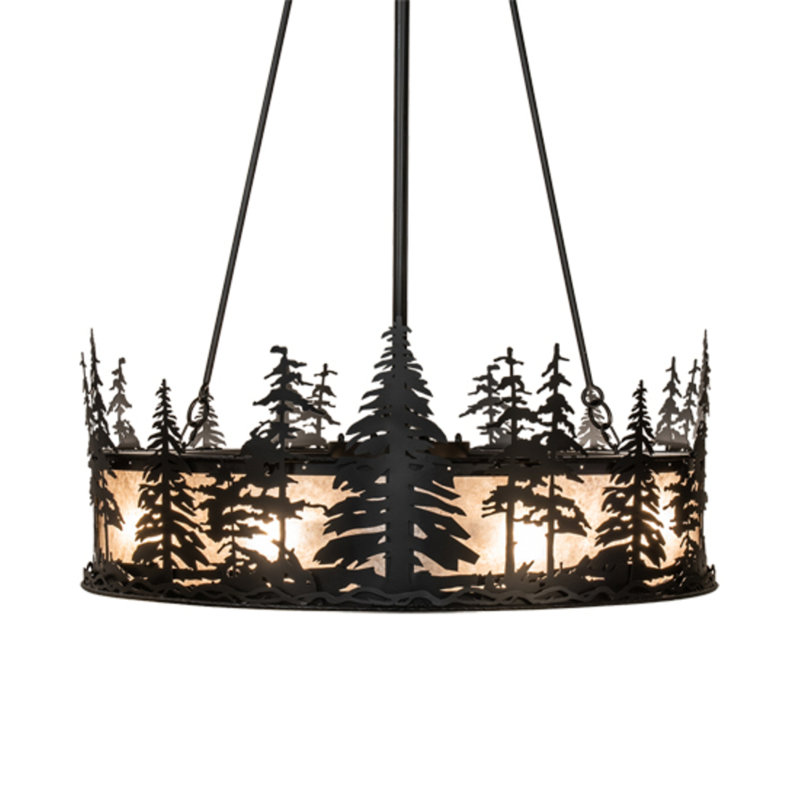 Tall Pines Downrod Ceiling Fan
