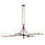 Elongated Scroll Chandelier