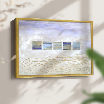 String Windows II -Framed Print - Restickable