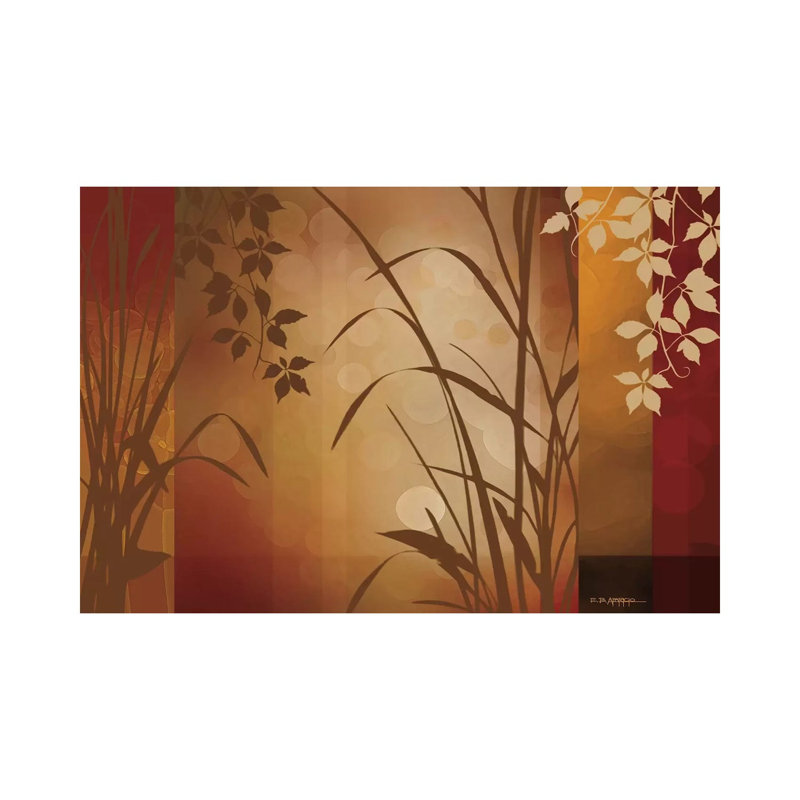 Flaxen Silhouette by Edward Aparicio - Wrapped Canvas Gallery-Wrapped Canvas Giclée, 66.04 cm H x 45.72 cm W